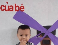 Bé : Khôi - Sinh ngày : 25-06-2013 Nguyễn Đình Nguyên Khôi